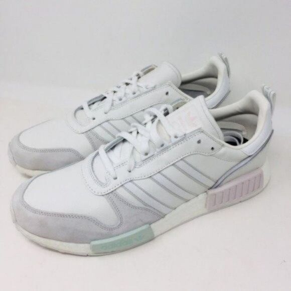 adidas mens NeverMade RisingStarR1 leather suede 8 BoxD - Picture 9 of 9